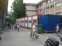 École avec local chauffage